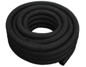 Tubo de Drenagem Ø160 PE D/P SN2 Rolo 25m