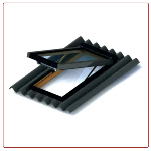 Janela V205 55x70 cm para Fibrocimento com Isolamento Induro