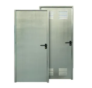 Porta Eco Galvanizada 705x2000mm Ventilada Puertas Alvarez