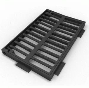 Grelha Fundição Côncava 57x37cm B-22BDA 250KN Fabregas