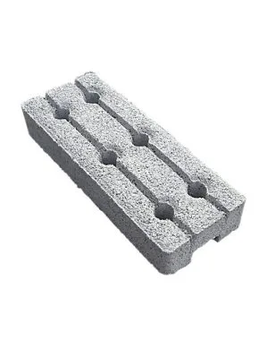Base de Betão para Tubo de Fecho Cerca de Construção