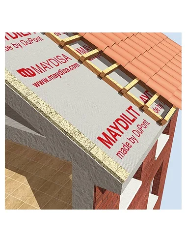 Lâmina Impermeável Respirável Maydilit 124g 75m² Maydisa