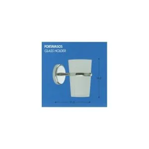 Porta-Copos B.Design Royal Chrome