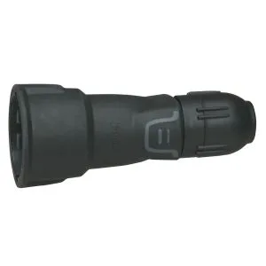 Base Tomada Fêmea 2P + T 16A Preta Legrand