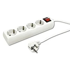 Extensão 4 Tomadas com Interruptor Hepoluz