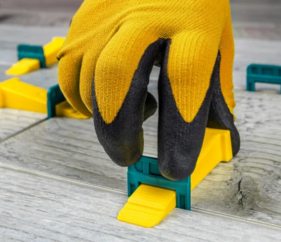 colocação de cunha em case nivelação