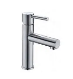 Torneira Lavatório Redondela Inox Escovado