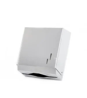 Dispensador de Toalhas Zig Zig em Aço Inoxidável Satinado