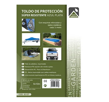 Toldo Super Azul 6x4m Hepoluz - Image 2