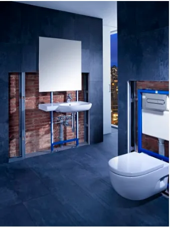 Tanque de Encastrar Duplo One Compacto 80mm A890073020 - Image 3