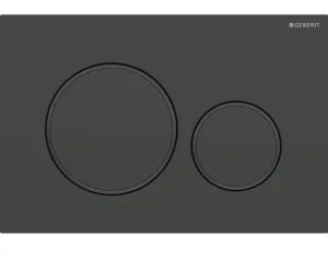 Placa de Acionamento Geberit Sigma20 Preto Mate