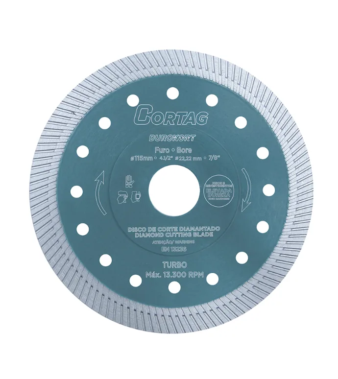 Disco Diamantado Durokort 115 mm Cortag