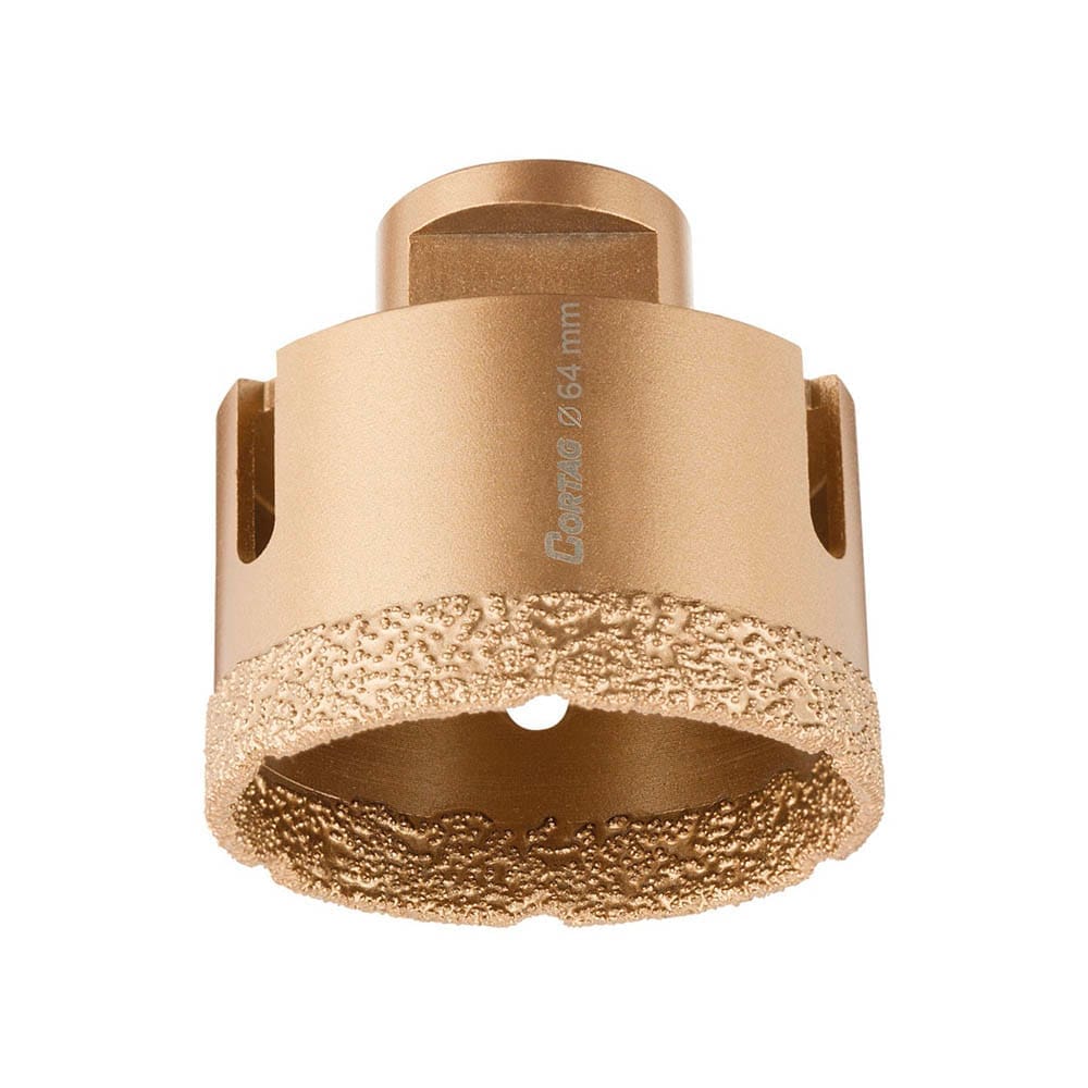 Broca Craniana Diamantada Corte Seco Rosca M14 Cortag - Image 4