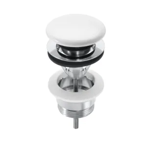 Aqua Válvula Universal com Tampa Cerâmica Branca Ø65mm Roca A505401100