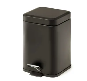 Balde de Lixo Argenta Quadrado 3L Gedy