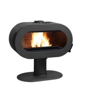 Salamandra Fifty Ferro Fundido 10kW Preta Invicta 