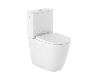 Sanita de tanque baixo Rimless® BTW de saída dual compacta A342688620