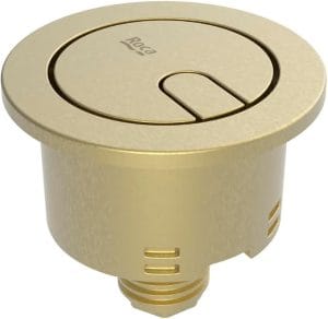 Kit Botão Descarga Plus Ø48mm ouro escovado Roca